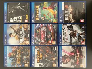 Playstation 4 500G y 9 juegos