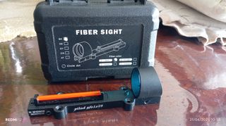 Mirino Red dot fibra