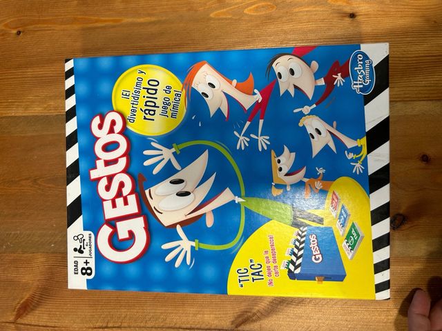 Gestos juego de mesa