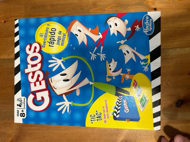 Gestos juego de mesa