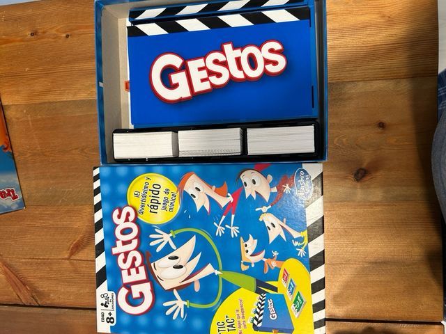 Gestos juego de mesa