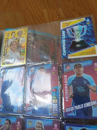 Álbum casi completo de laliga