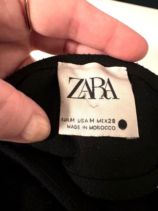 Mono negro Zara