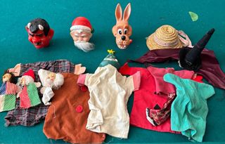 Marionetas antiguas lote