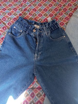 Lote 2 pantalones tejanos de moda