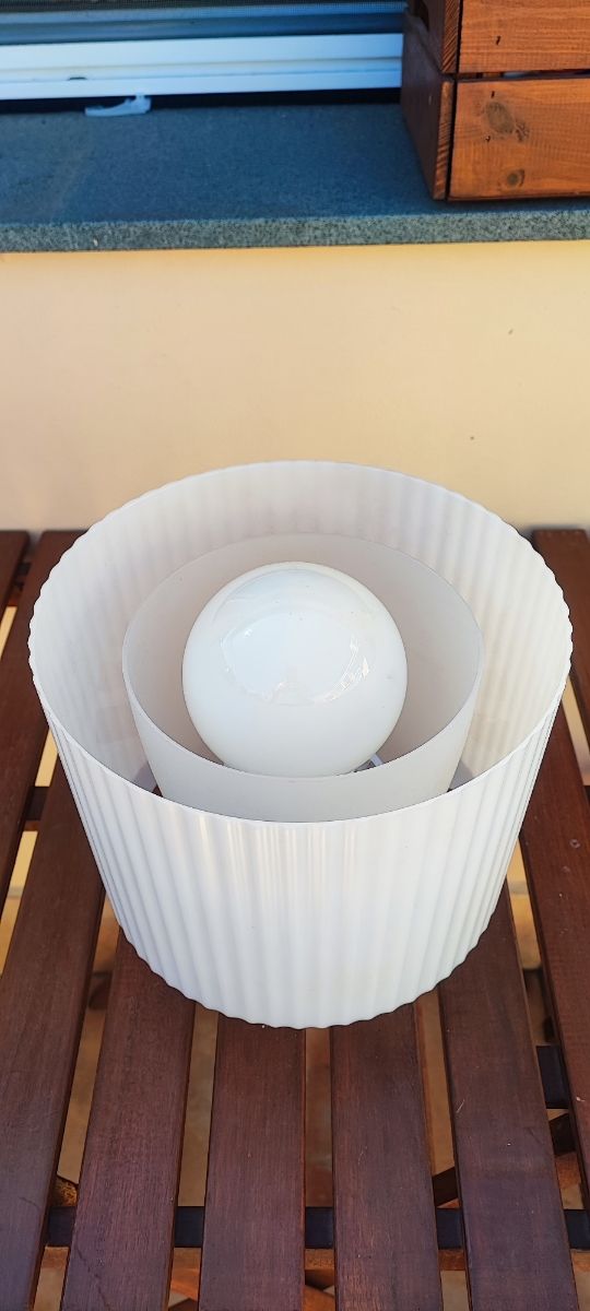 Lampara techo con bombilla