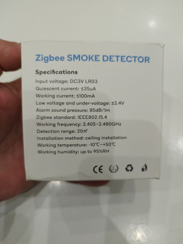 Detector de humos wifi
