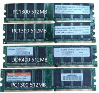 Memorias RAM DDR2 - PC2 - PC3 - PC4