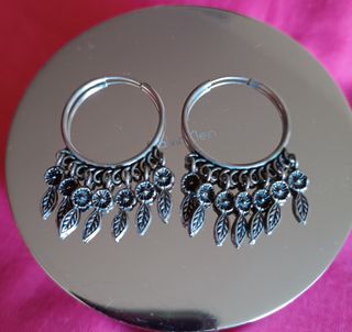 Pendientes aro de plata 