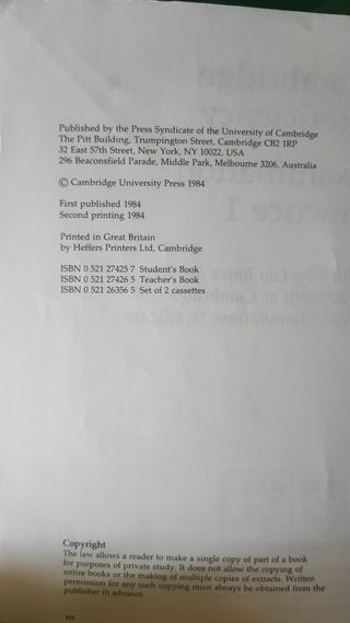 Libros inglés de los 80