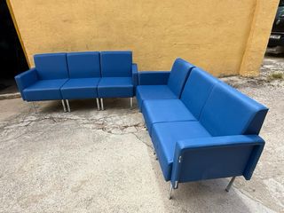 Sofá Azul.  completamente nuevos, son modulares.