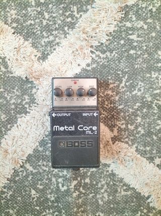 Boss pedal metalcore