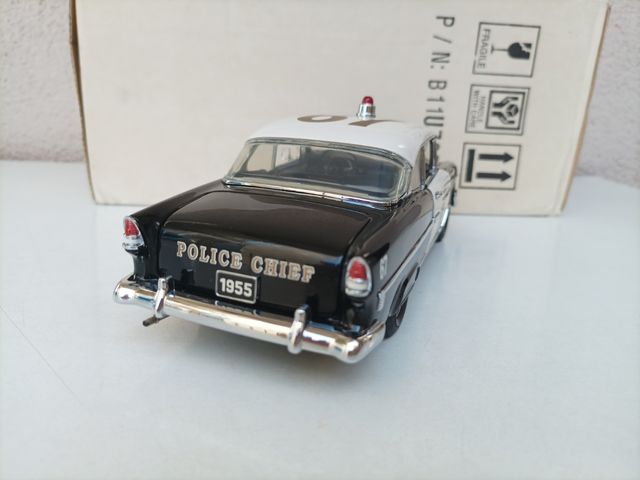 FRANKLIN MINT 1:24, 1955 Chevrolet Bel Air Police