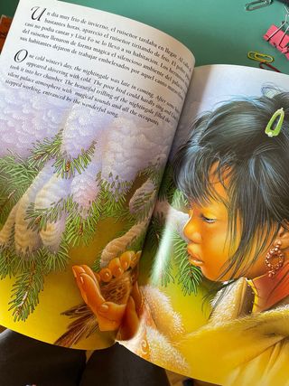 CUENTO ESPAÑOL INGLÉS El ruiseñor de la China