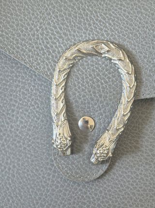 Borsa pelle e cordino