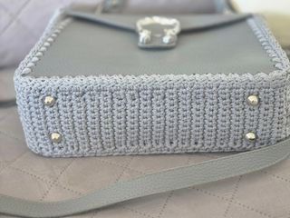 Borsa pelle e cordino