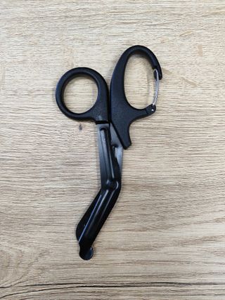 Tijeras Tácticas de Emergencia Trauma EDC - Negras