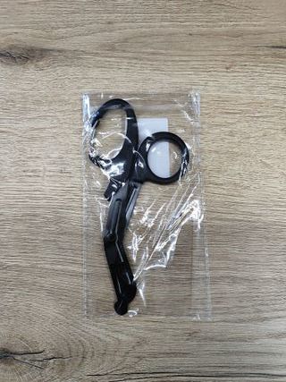 Tijeras Tácticas de Emergencia Trauma EDC - Negras