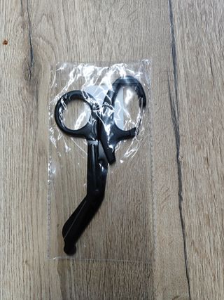 Tijeras Tácticas de Emergencia Trauma EDC - Negras