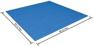BESTWAY 58000N - Tapiz de Suelo Redondo 274x274cm