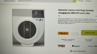 Extractor cocina
