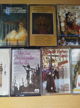 Lote 13 cassette semana santa + 6 REGALO!!!