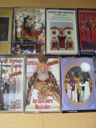 Lote 13 cassette semana santa + 6 REGALO!!!