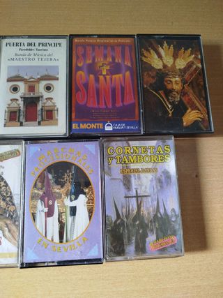 Lote 13 cassette semana santa + 6 REGALO!!!