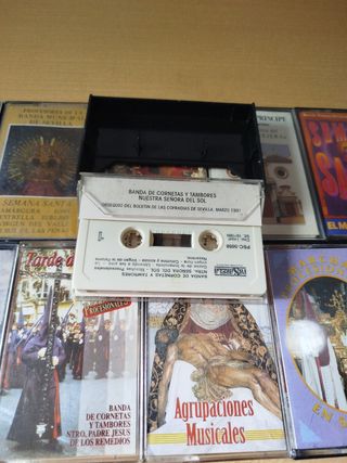 Lote 13 cassette semana santa + 6 REGALO!!!