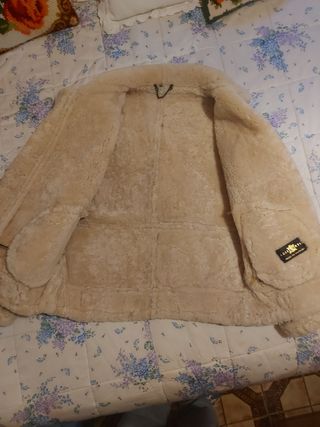 Chaqueta cuero tipo aviador