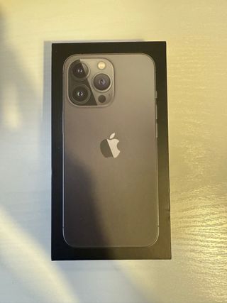 Caja original Iphone 13 pro negro