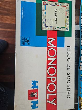 Juego Monopoly Madrid en pesetas