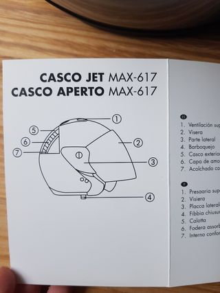 Casco de moto B-Square gris