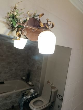 Juego lámparas nacar