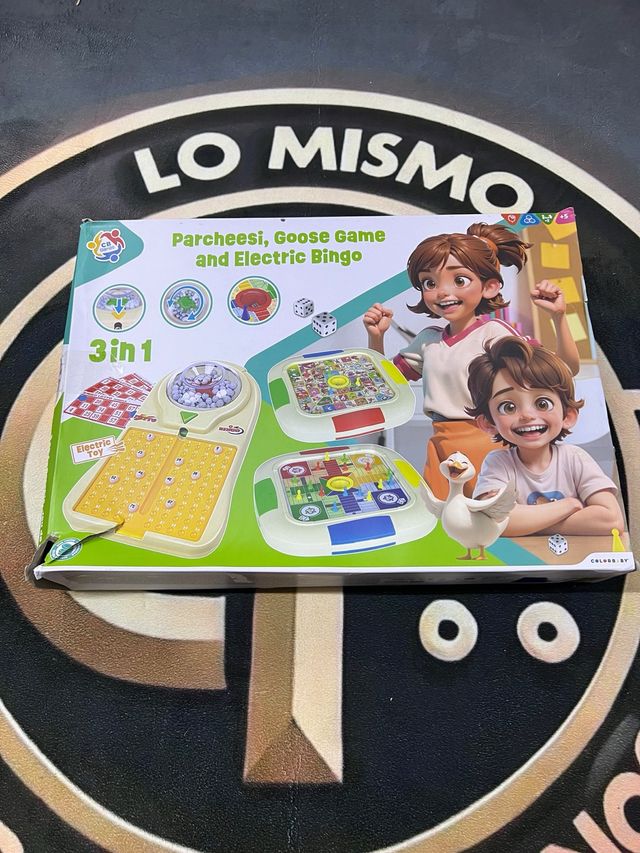 Set de 3 juegos de mesa