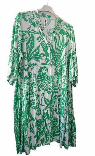 Bluson largo estampado vintage