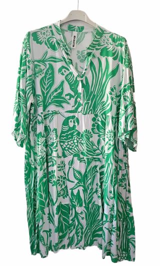 Bluson largo estampado vintage