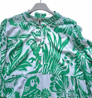 Bluson largo estampado vintage