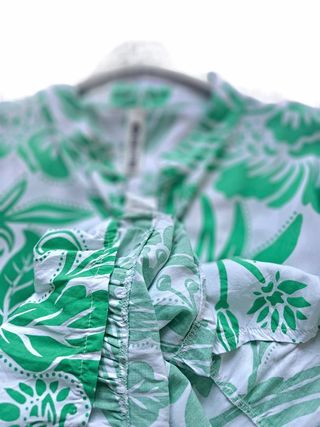 Bluson largo estampado vintage