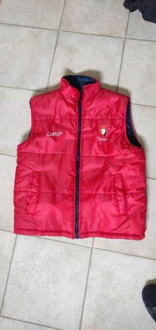 Chaleco Osasuna reversible nuevo 