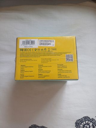 Switch para sobremesa con 5 puertos a 10