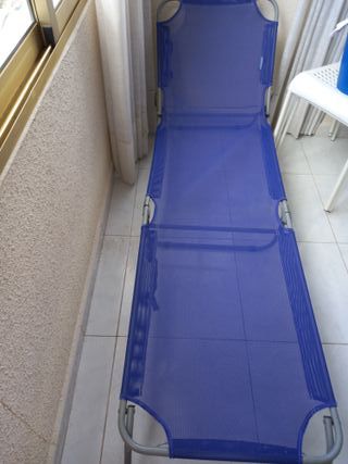 Tumbona plegable