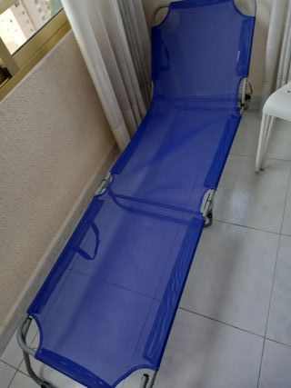 Tumbona plegable