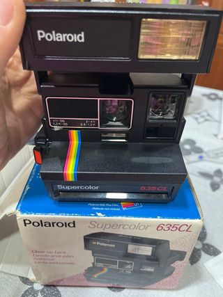 Camara de fotos polaroid
