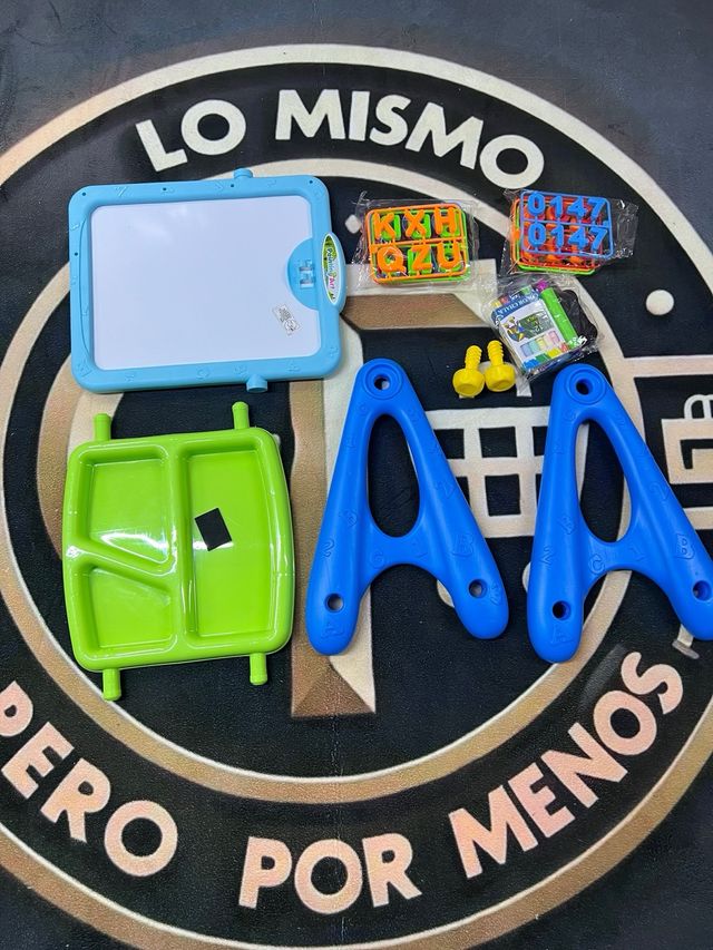 Pizarra magnetica infantil 2 en 1