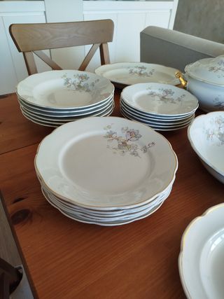 VAJILLA PORCELANA VARGAS SEGOVIA