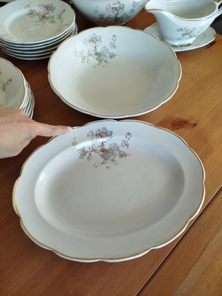 VAJILLA PORCELANA VARGAS SEGOVIA