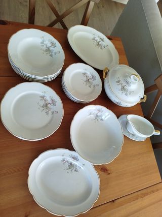VAJILLA PORCELANA VARGAS SEGOVIA