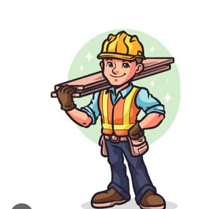 Joven trabajador responsable