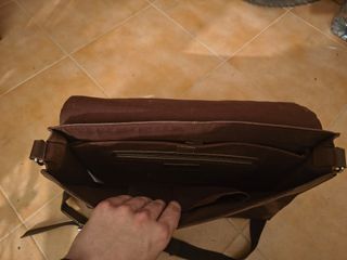 Cartera de piel fina, gran calidad